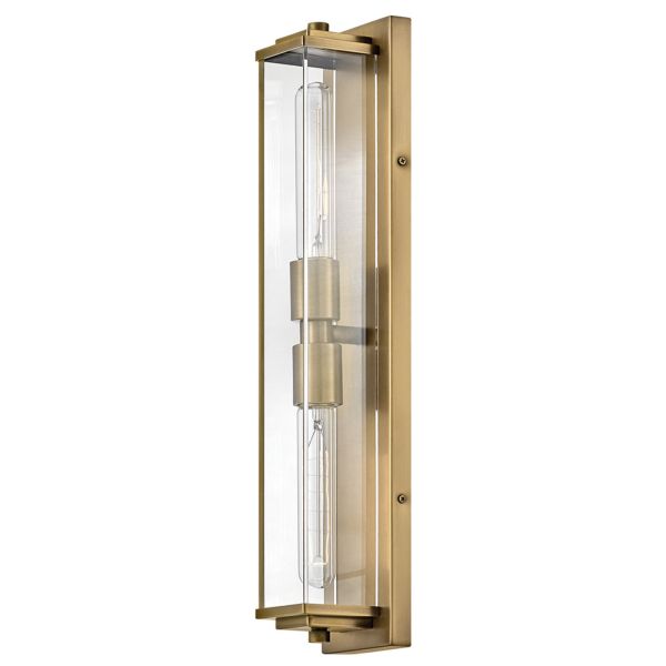 Підсвітка для дзеркала Quintiesse QN-HENRI-WB2-HB Hinkley Henri Henri 2 lt Wall Light Heritage Brass