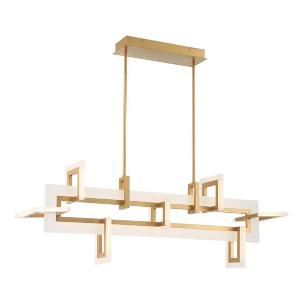 Żyrandol Quintiesse QN-INIZIO-LP-M-BG Eurofase Inizio Matte Gold