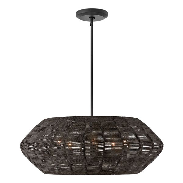 Підвісний світильник Quintiesse QN-LUCA-5P-M-BK-BK Hinkley Luca