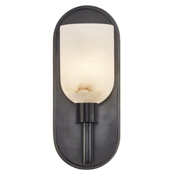 Kinkiet Quintiesse QN-LUCIAN1-UBZ-AR Alora Lucian Lucian 1 lt Wall Light Urban Bronze