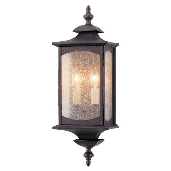 Бра Quintiesse QN-MARKET-SQUARE-M Feiss Market Square Market Square 2 Light Wall Light Oil Rubbed Bronze