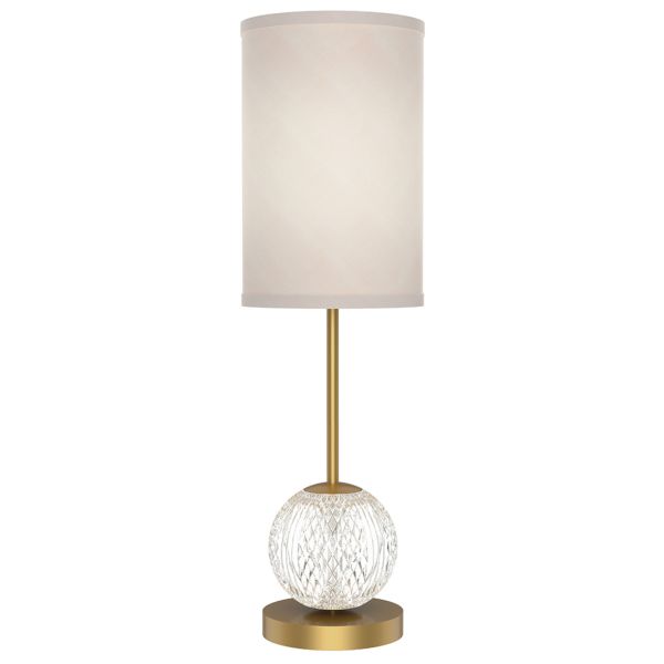 Lampa stołowa Quintiesse QN-MARNI-TL-M-NBR Alora Marni Marni Medium LED Table Lamp Natural Brass