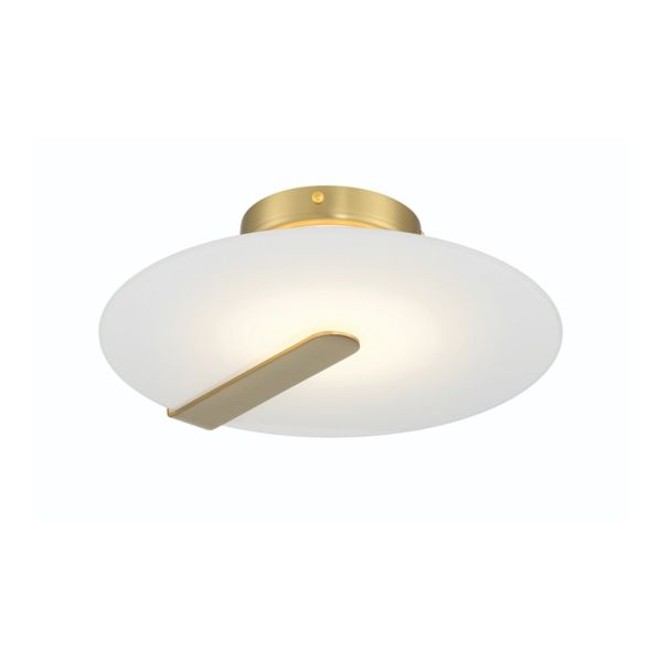 Żyrandol Quintiesse QN-NUVOLA-F-S-BG Eurofase Nuvola Nuvola Small Ceiling / Wall Light Gold