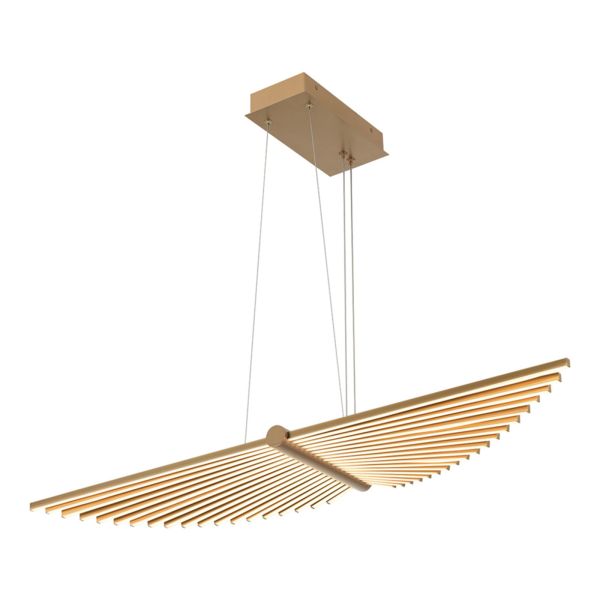 Żyrandol Quintiesse QN-SERAPH-LP-L-BG Eurofase Seraph Seraph Chandelier Matte Gold