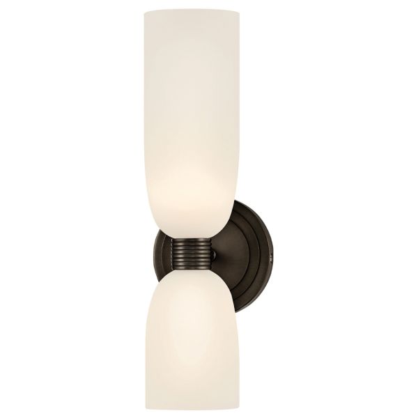 Kinkiet Quintiesse QN-TALLULAH-WB2-BX Hinkley Tallulah Tallulah 2 lt Wall Light Black Oxide
