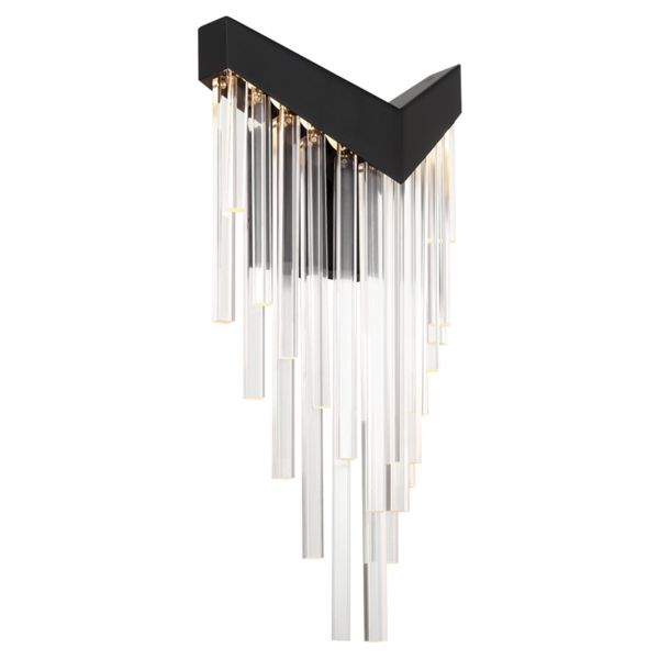 Kinkiet Quintiesse QN-VIVIEN-1W-BK Eurofase Vivien Vivien Wall Light Matte Black
