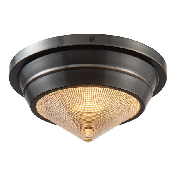 Люстра Quintiesse QN-WILLARD-F-S-UBZ-PG Alora Willard Willard 1 lt Small Flush Urban Bronze