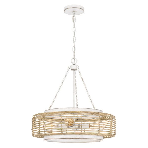 Підвісний світильник Quoizel QZ-WAYLON-4P-AWH Waylon 4 lt Antique White