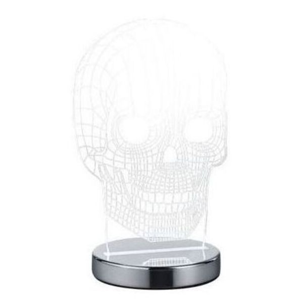 Lampa stołowa Reality R52461106 Skull