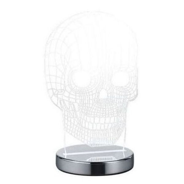 Настільна лампа Reality R52461106 Skull