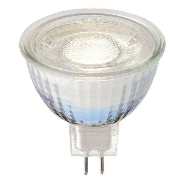 Лампа світлодіодна Saxby 92536 потужністю 7W. Типорозмір — MR16 з цоколем GU5.3, температура кольору — 4000K