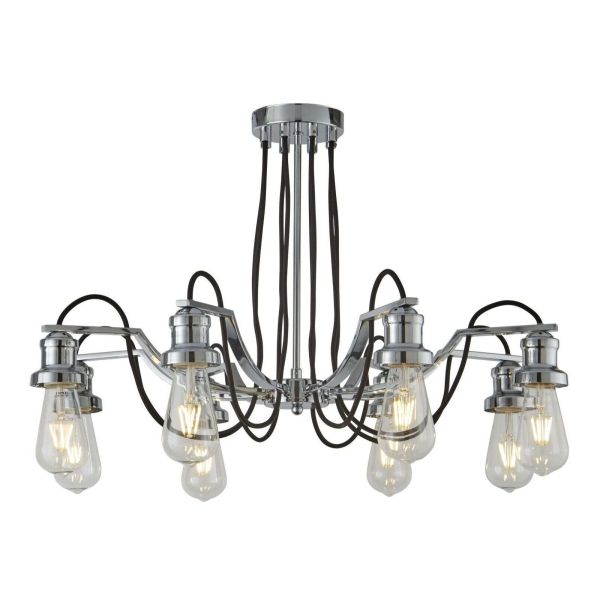 Żyrandol Searchlight 1068-8CC Olivia