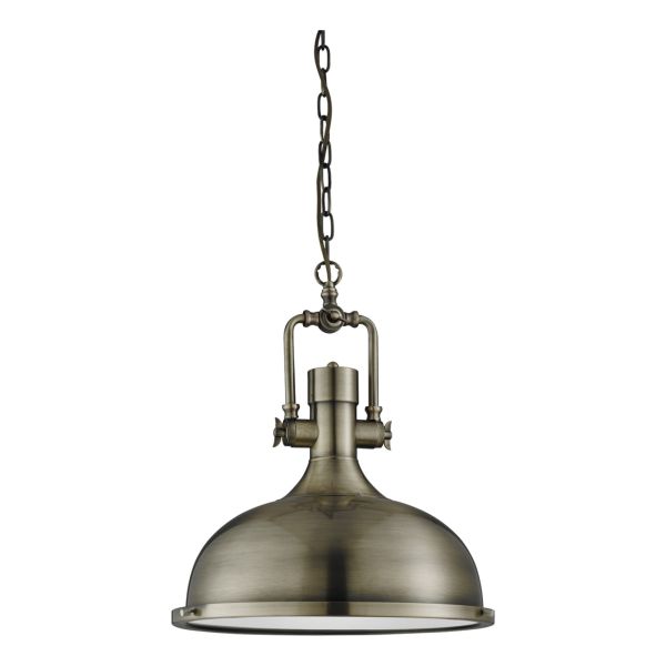 Lampa wisząca Searchlight 1322AB Industrial Pendants