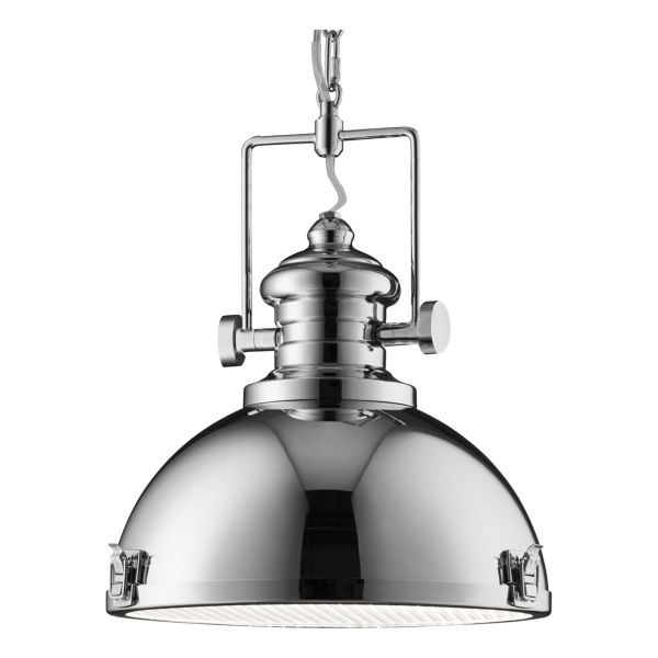 Lampa wisząca Searchlight 2297CC Industrial Pendants