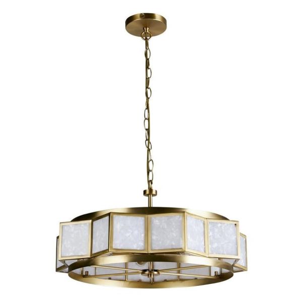 Żyrandol Searchlight 23012-540GO