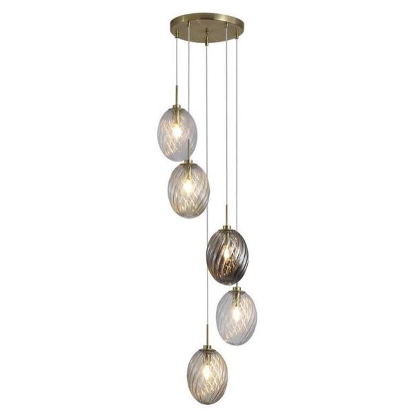 Lampa wisząca Searchlight 24142-5SB