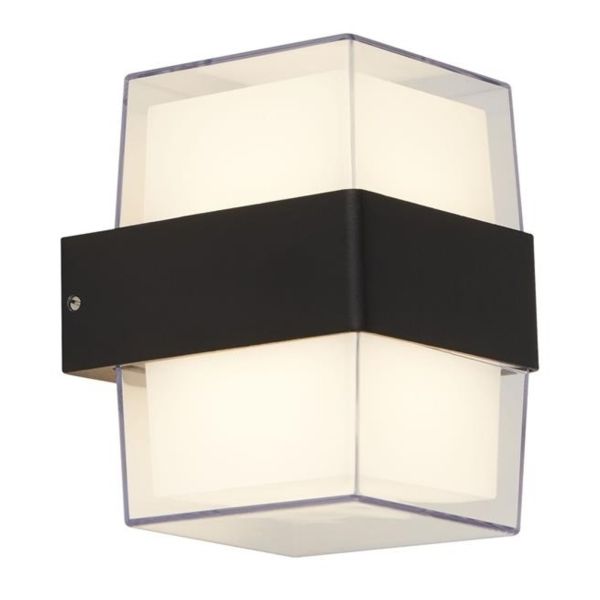 Lampa ścienna Searchlight 25122-2BK Pittsburgh