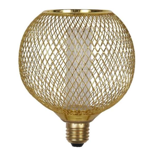 Лампа світлодіодна  сумісна з димером Searchlight 26003GO потужністю 4.5W з цоколем E27, температура кольору — 2700К