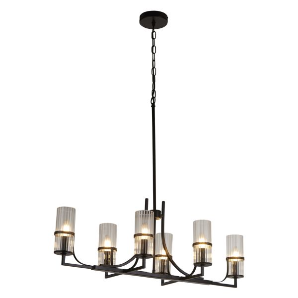 Люстра Searchlight 33210-6BK