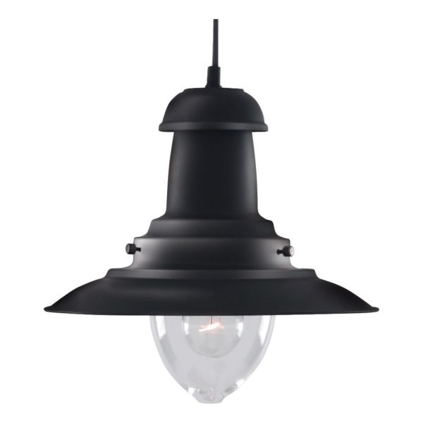 Lampa wisząca Searchlight 4301BK Fisherman