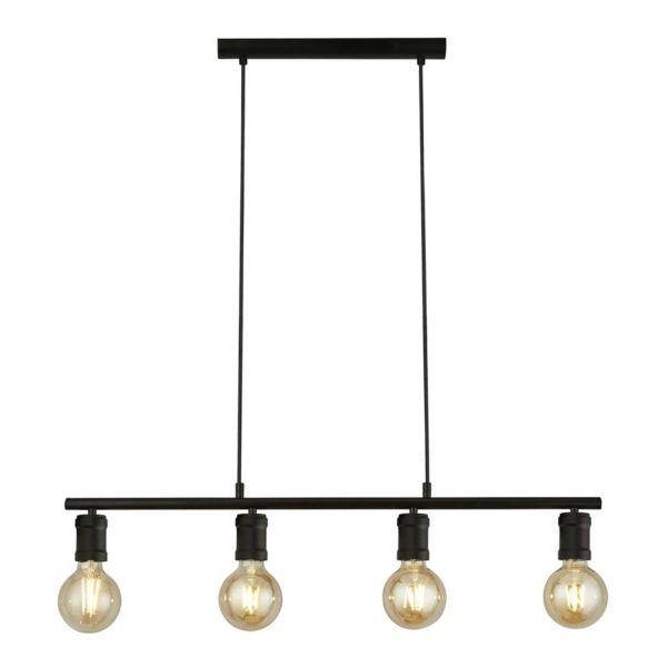 Lampa wisząca Searchlight 45201-4BK Dance