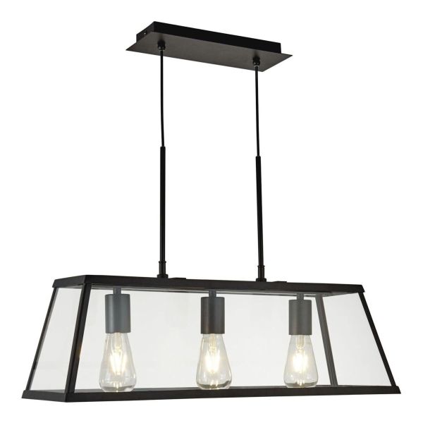 Lampa wisząca Searchlight 4613-3BK Voyager