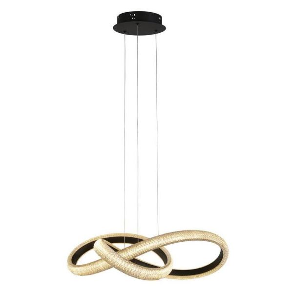 Żyrandol Searchlight 48173BK