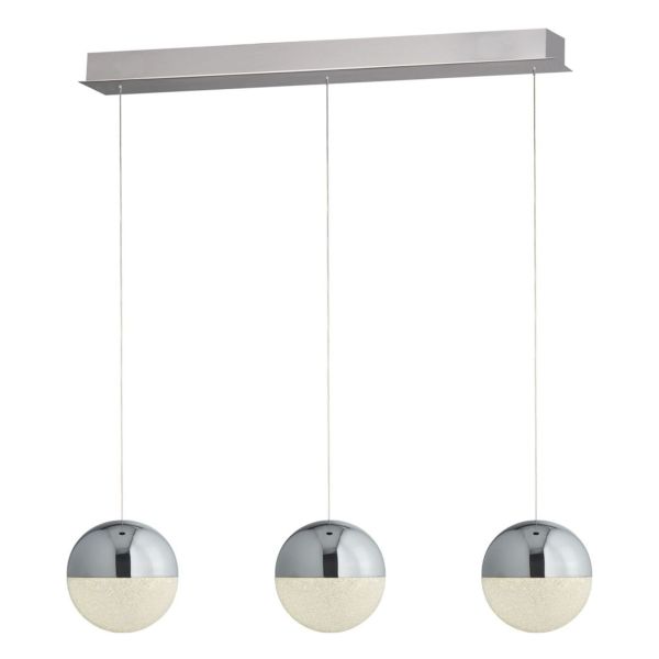 Lampa wisząca Searchlight 5843-3CC Marbles