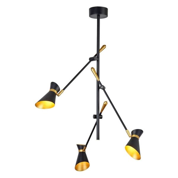 Lampa wisząca Searchlight 5943-3BG Diablo