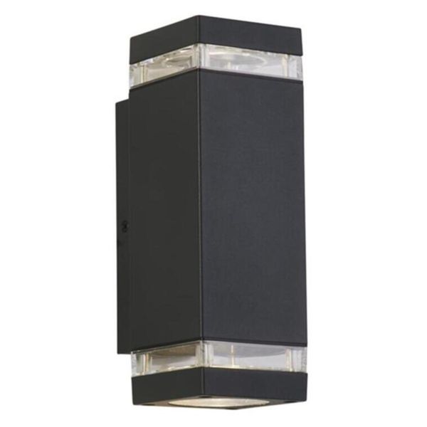 Lampa ścienna Searchlight 61101GY Houston Outdoor Wall Light Grey