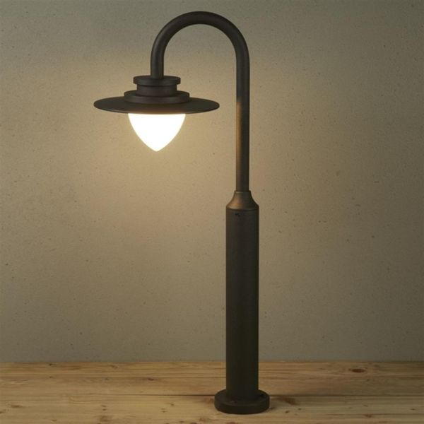 Lampa ogrodowa Searchlight 64982 Texas 800mm 8W 3000k Bollard, Graphite
