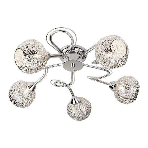 Żyrandol Searchlight 6535-5CC Souk