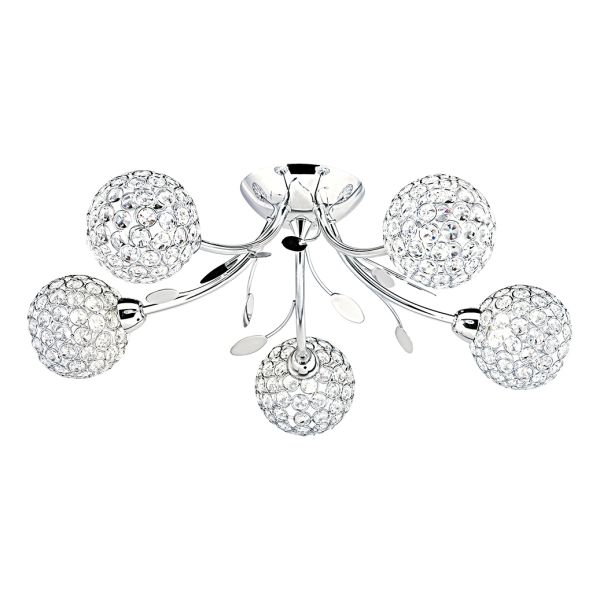 Żyrandol Searchlight 6575-5CC Bellis II