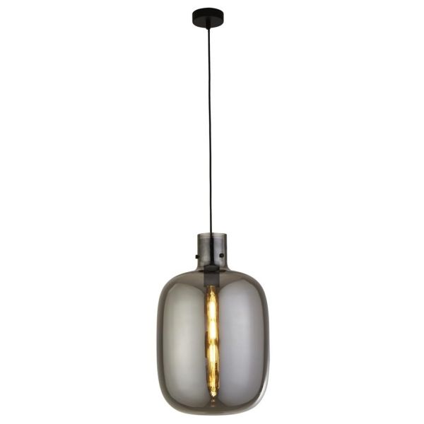 Lampa wisząca Searchlight 68361SM Barrel