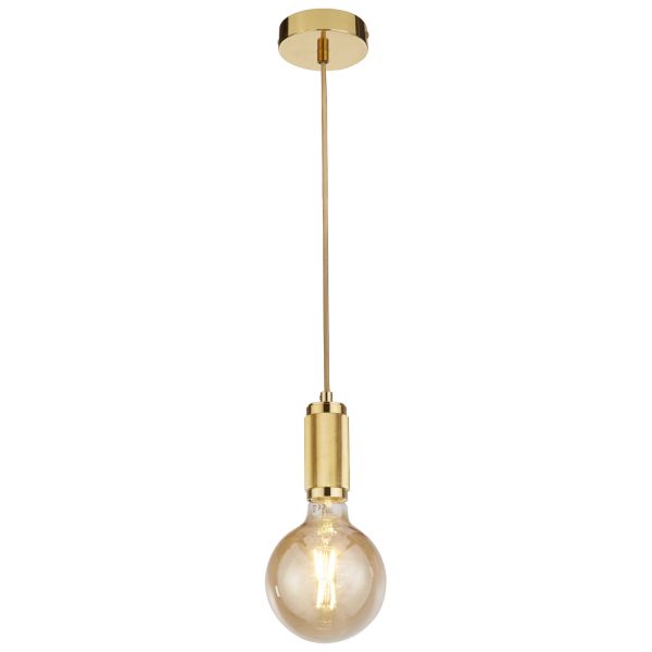 Lampa wisząca Searchlight 77651GO 3 Meter Suspension, Gold