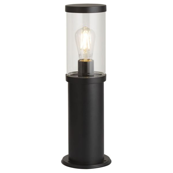 Lampa ogrodowa Searchlight 8631-450 Barkerloo Outdoor Post - 450mm Black with Clear Glass