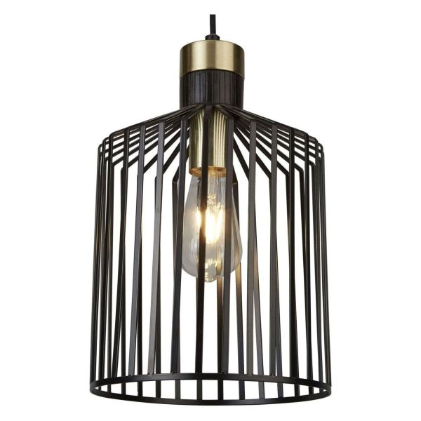 Lampa wisząca Searchlight 9413BK Bird Cage