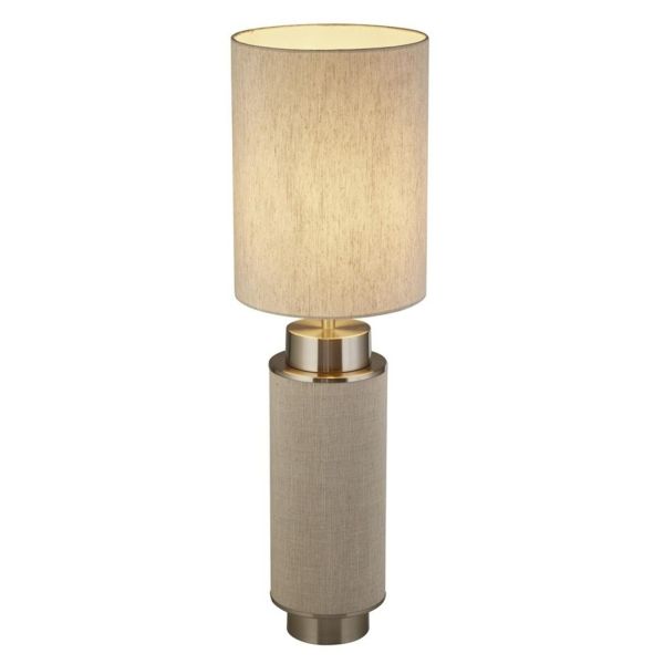 Lampa stołowa Searchlight EU59041SN Flask