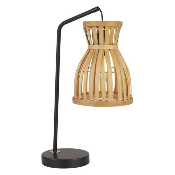 Lampa stołowa Searchlight EU60256 Malaga Table Lamp - Bamboo