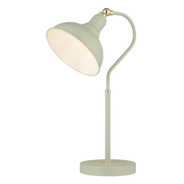 Lampa stołowa Searchlight EU60959GR x Xenon Arch Table Lamp - Sage Green