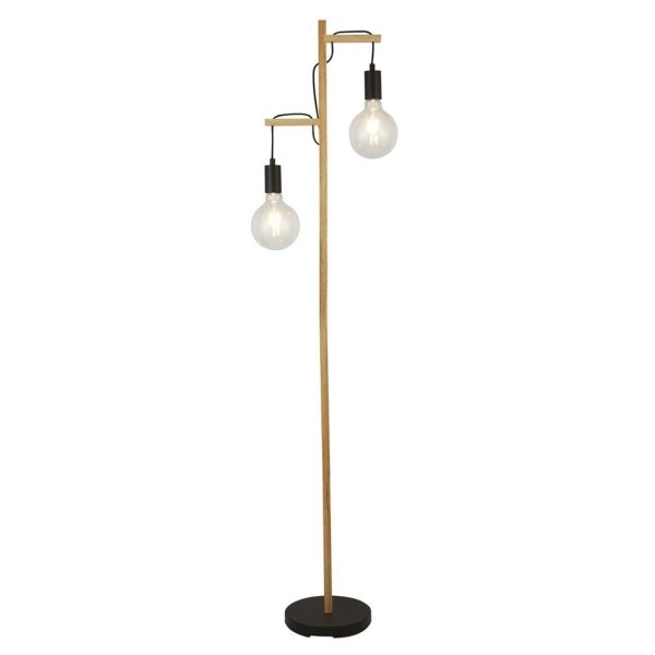 Lampa podłogowa Searchlight EU95041-2BR Woody 2LT