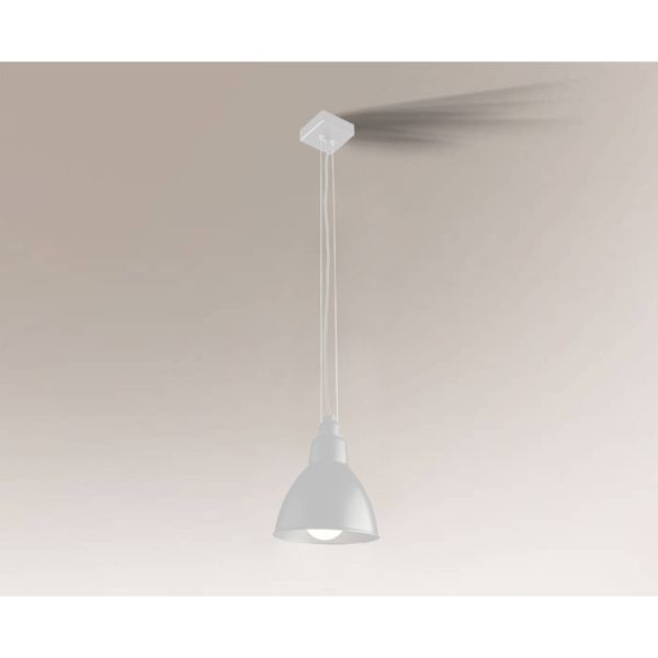 Lampa wisząca Shilo 7663 Daisen (white)