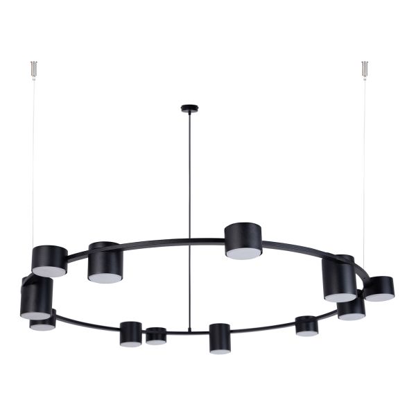 Żyrandol Sigma 41339 Kodo 12 zwis czarny