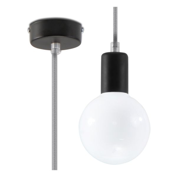 Lampa wisząca Sollux SL.0151 Edison