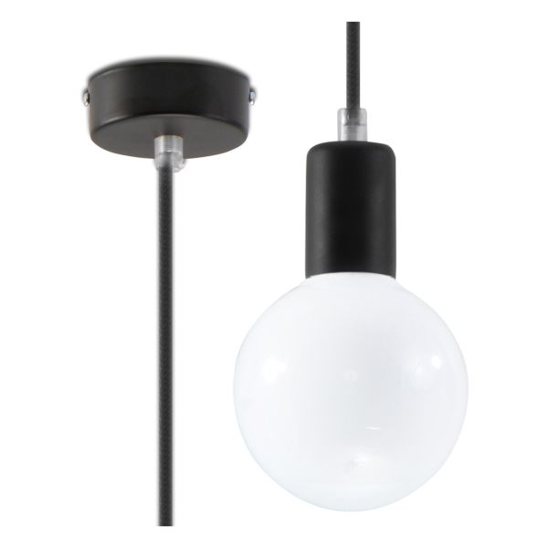 Lampa wisząca Sollux SL.0152 Edison