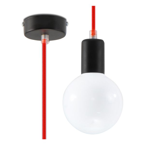 Lampa wisząca Sollux SL.0155 Edison