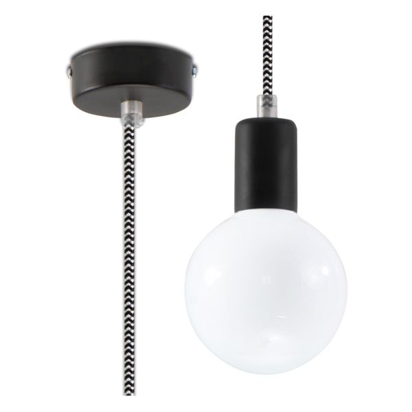 Lampa wisząca Sollux SL.0157 Edison