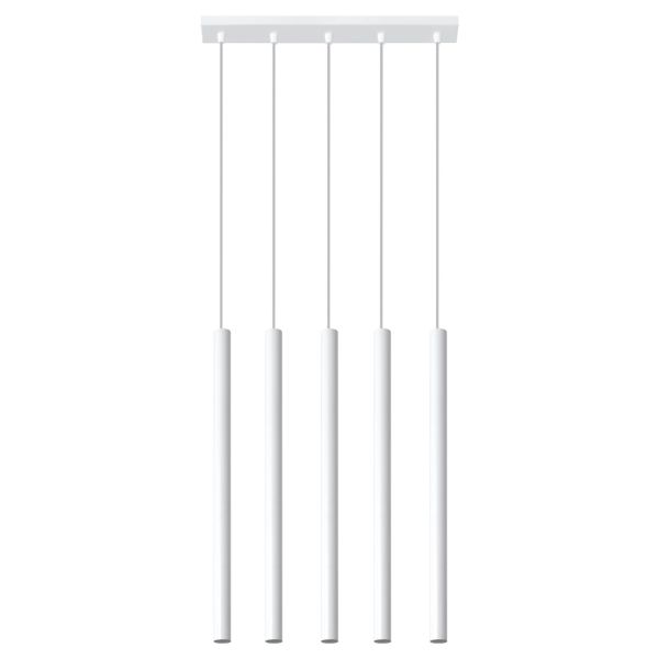 Lampa wisząca Sollux SL.0468 Pastelo 5 white