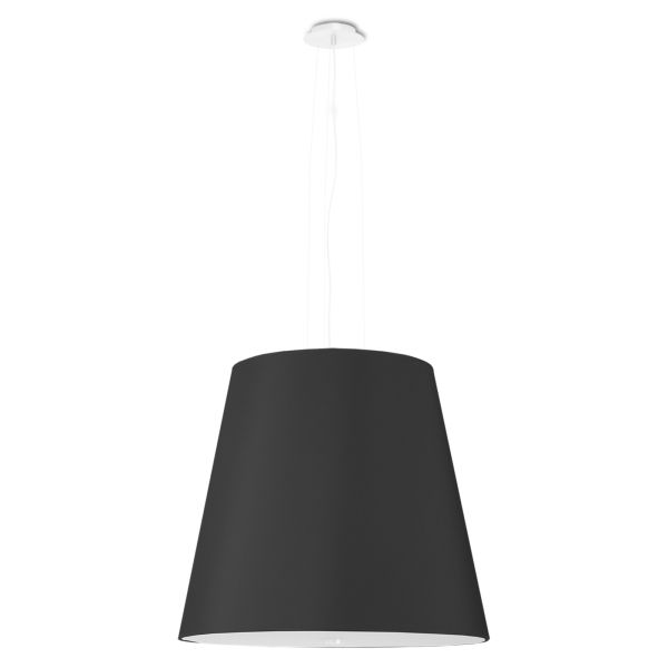 Lampa wisząca Sollux SL.0736 Geneve 50 black