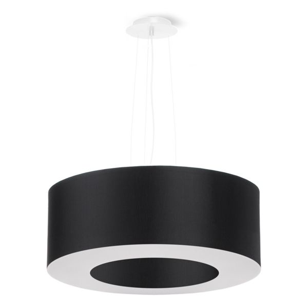 Lampa wisząca Sollux SL.0748 Saturno 50 black